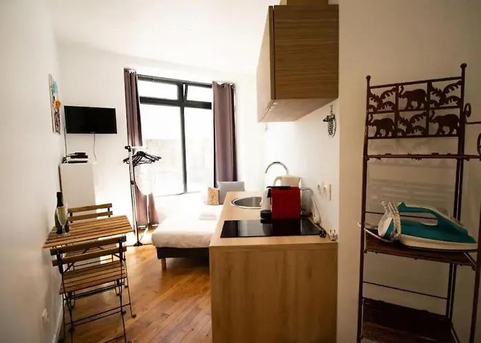Studio 2 Personnes Proche Gare Du Nord