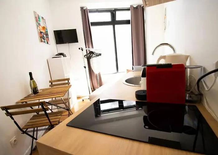 Studio 2 Personnes Proche Gare Du Nord